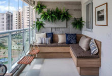 Фото - 32 идеи современного оформления балкона: кабинет или зона отдыха?