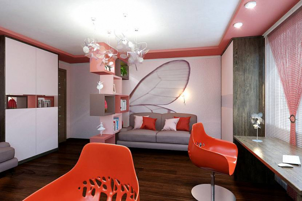 Фото - Дизайн комнаты для девушки: стильные и оригинальные решения