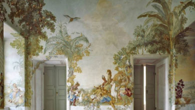 Фото - Художественная роспись стен в гостиной, спальне и детской