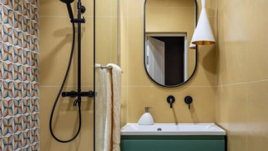Фото - Акцентная стена в ванной: 6 потрясающих примеров от дизайнеров