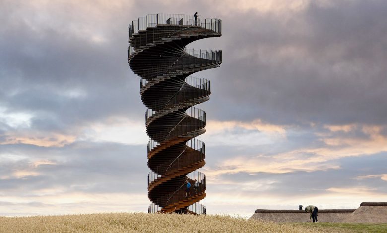 Фото - Смотровая башня в Ваттовом море по проекту BIG